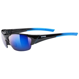 Cyklistické okuliare Uvex Blaze III čierno-modré