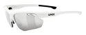 Cyklistické okuliare Uvex Sportstyle 115 matné biele