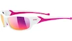 Cyklistické okuliare Uvex Sportstyle 211 bielo-ružové