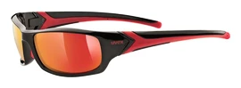 Cyklistické okuliare Uvex Sportstyle 211 čierno-červené