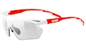 Cyklistické okuliare Uvex Sportstyle 802 Vario bielo-oranžové