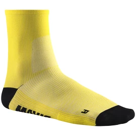 cyklistické ponožky Mavic Essential Mid Sock Yellow