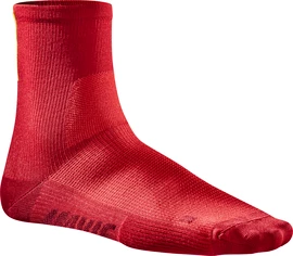 Cyklistické ponožky Mavic Essential stredné červené