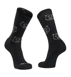 Cyklistické ponožky NorthWave Core Sock Black/Grey