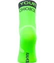 Cyklistické ponožky Silvini Orato Green-charcoal