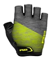 Cyklistické rukavice R2  Spike green/grey