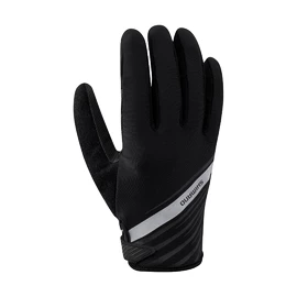 Cyklistické rukavice Shimano Long čierne