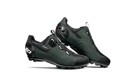 Cyklistické tretry Sidi Gravel Black - Dark Green