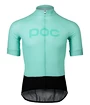 Cyklistický dres POC  Essential Road Logo Jersey Fluorite Green