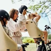 Cyklosedačka Urban Iki  BIO Front seat Oishi Beige/Bincho Black