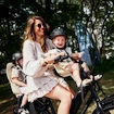 Cyklosedačka Urban Iki  BIO Front seat Oishi Beige/Bincho Black