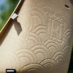 Cyklosedačka Urban Iki  BIO Rear seat Carrier mounting Oishi Beige/Bincho Black