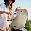 Cyklosedačka Urban Iki  BIO Rear seat Carrier mounting Oishi Beige/Bincho Black