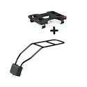 Cyklosedačka Urban Iki Rear seat Frame mounting Bincho Black/Bincho Black