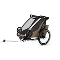 Cyklovozík Thule Chariot Cross 2 single faded khaki