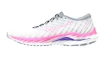 Dámska bežecká obuv Mizuno  Wave Inspire 19 Snow White/High-Vis Pink/Purple Punch