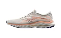 Dámska bežecká obuv Mizuno  Wave Rider 27 Snow White/Nightshadow Blue/Coral Reef  UK 4