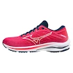 Dámska bežecká obuv Mizuno  Wave Rider Wave Rider 25 / Phlox Pink / White / Gibraltor Sea