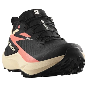 Dámska bežecká obuv Salomon Genesis Gore-Tex Black/Tender Peach/Fusion Coral