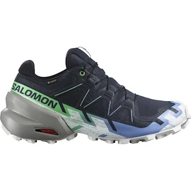Dámska bežecká obuv Salomon Speedcross 6 Gtx Carbon / Provence / White