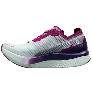 Dámska bežecká obuv Scott  Carbon RC White/Carmine Pink
