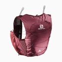 Dámska bežecká vesta Salomon  Skin 8 Set Earth Red/Cabernet
