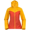 Dámska bunda Bergans  Microlight W Jacket Brick/Light Golden Yellow