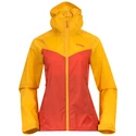 Dámska bunda Bergans  Microlight W Jacket Brick/Light Golden Yellow