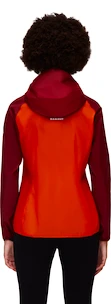 Dámska bunda Mammut  Kento Light HS Hooded Jacket Blood Red/Hot Red