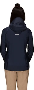 Dámska bunda Mammut  Kento Light HS Hooded Jacket Marine