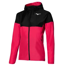 Dámska bunda Mizuno Training Hooded Jacket Rose Red