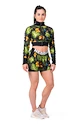 Dámska bunda Nebbia Ocean Selected High-energy crop jacket 564 jungle green XS