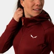 Dámska bunda Salewa  Puez polarlite hooded Syrah