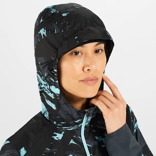 Dámska bunda Salomon  Agile FZ Hoodie Crystal Blue