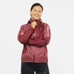 Dámska bunda Salomon  Bonatti Waterproof Jacket Earth Red/Cabernet