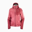 Dámska bunda Salomon  Bonatti Waterproof Jacket Earth Red/Cabernet