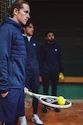 Dámska bunda Tecnifibre  Pro Bomber Full Zip Jacket W Navy