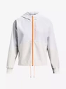 Dámska bunda Under Armour  Woven FZ Jacket-WHT S