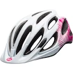 Dámska cyklistická prilba BELL Coast lesklá bielo-ružová