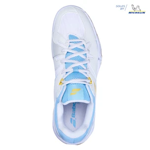 Dámska  halová obuv Babolat  Shadow Spirit Women White/Light Blue  EUR 42