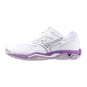 Dámska  halová obuv Mizuno  Wave Phantom 3 White/Patrician Purple/Quince  EUR 40