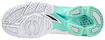 Dámska  halová obuv Mizuno  Wave Voltage White/Fiery Coral