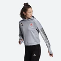 Dámska mikina adidas  Space Hoodie Halo Silver