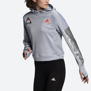 Dámska mikina adidas  Space Hoodie Halo Silver