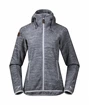 Dámska mikina Bergans  Hareid Fleece Grey
