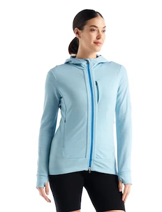 Dámska mikina Icebreaker  Quantum III LS Zip Haze/Azul