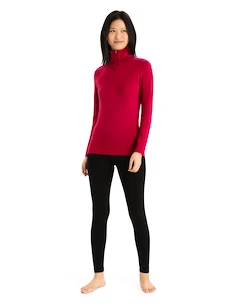 Dámska mikina Icebreaker  W 260 Tech LS Half Zip Cherry
