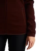 Dámska mikina Icebreaker  W Elemental LS Zip Hood ESPRESSO