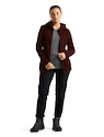 Dámska mikina Icebreaker  W Elemental LS Zip Hood ESPRESSO