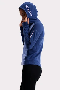 Poškodené - Dámska mikina Mons Royale  Ascend Midi Full Zip Hood Fades of Summer  M